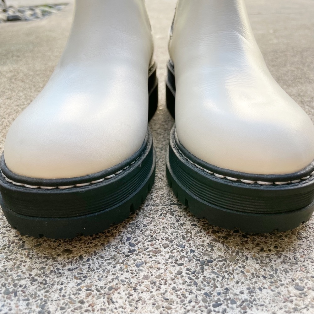 Marc Fisher Pirro leather Platform Chelsea boot - Picture 3 of 9
